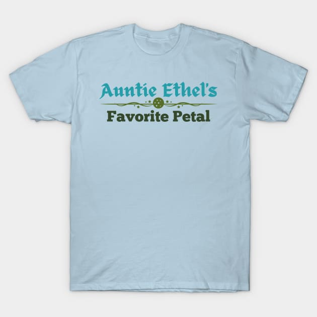 Auntie Ethel's Favorite Petal T-Shirt by CursedContent